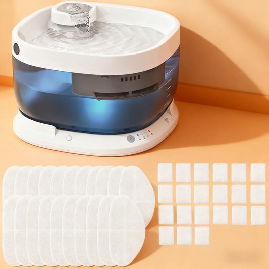 Wireless 7L Pet Fountain, Battery-Powered with Sensor & Multi-Layer Filtration (Filter Lifespan 2.5 Months)